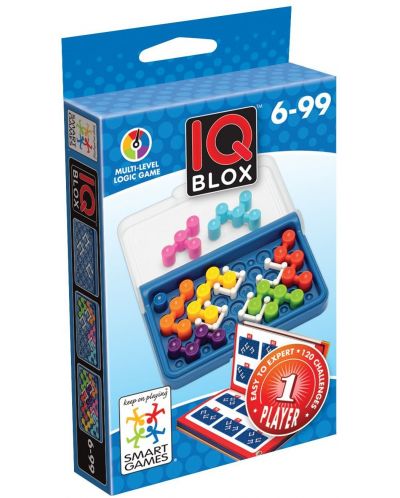 Детска логическа игра Smart Games Pocket IQ - IQ блокчета - 1
