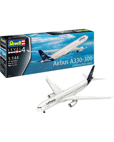 Сглобяем модел Revell Съвременни: Самолети - Еърбъс A330-300 Lufthansa Нова ливрея - 8