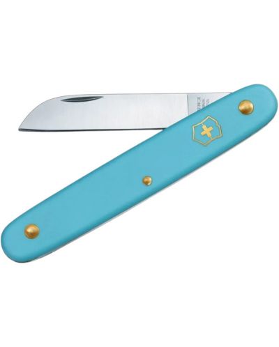 Сгъваем нож за подрязване на цветя Victorinox - Floral Knife, син - 1