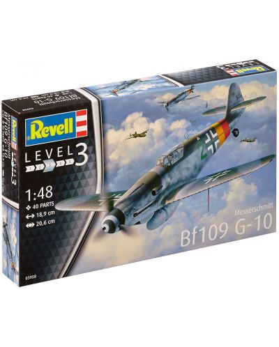 Сглобяем модел Revell Военни: Самолети - Месершмит Bf109 G-10 - 5