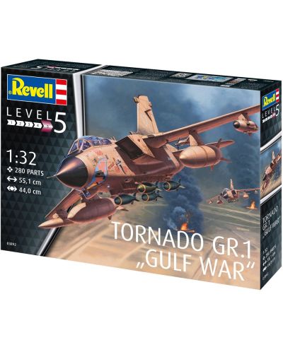 Сглобяем модел Revell Военни: Самолети - Торнадо GR.1 Raf - 2