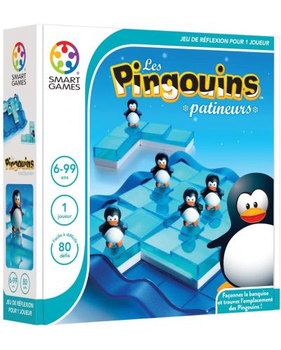 Детска логическа игра Smart Games Originals Kids Adults - Пингвини на леда - 1