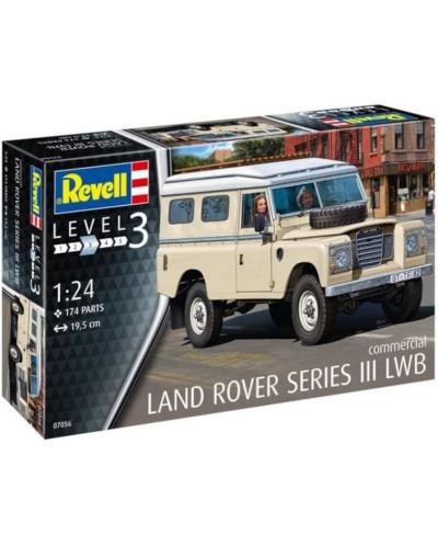Сглобяем модел Revell Съвременни: Автомобили - Ленд Роувър Серия III LWB - 2