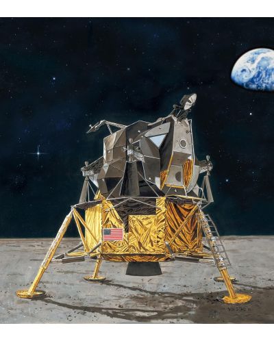 Сглобяем модел Revell Космически: Аполо 11 лунен модул Орел - 7