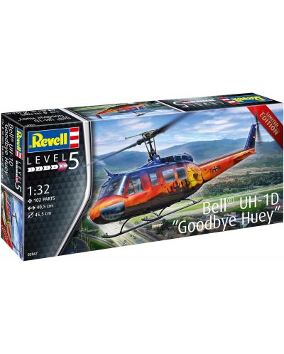 Сглобяем модел Revell Съвременни: Хеликоптери - Bell UH-1D Goodbye Huey - 2