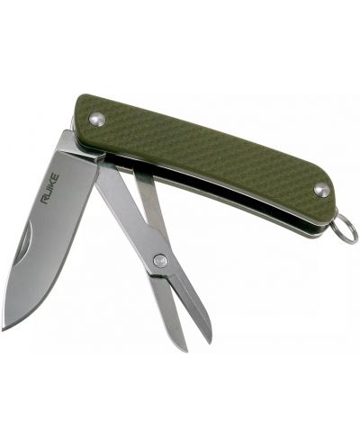 Сгъваем джобен нож Ruike S22-G - 2 функции, зелен - 2