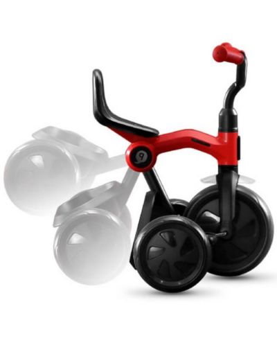 Сгъваема детска триколка QPlay - Ant, Red  - 4