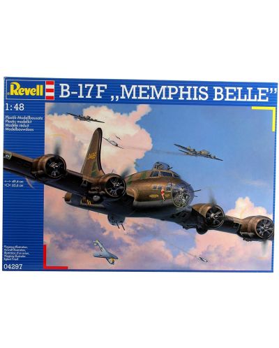 Сглобяем модел Revell Военни: Самолети - B-17F Мемфис - 5