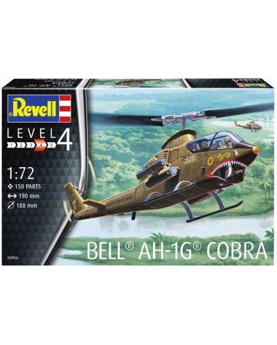 Сглобяем модел Revell Военни: Вертолети - Bell AH-1G Cobra (1:72) - 4
