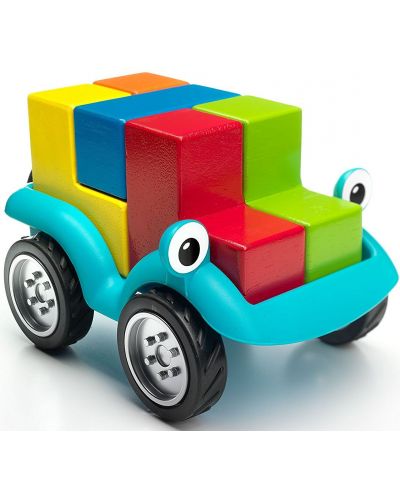 Детска логическа игра Smart Games Preschool Wood - Smartcar 5x5 - 4
