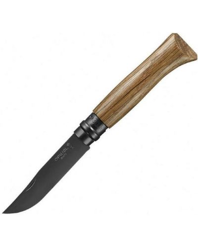 Сгъваем нож Opinel Luxe - №8, дъб, черен - 1