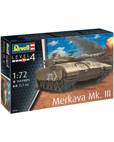 Сглобяем модел Revell Военни: Танкове - Merkava Mk.III - 5