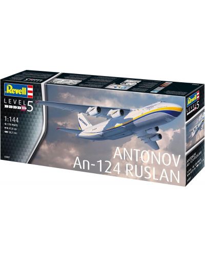 Сглобяем модел Revell Съвременни: Самолети - Антонов АН-124 Руслан - 2