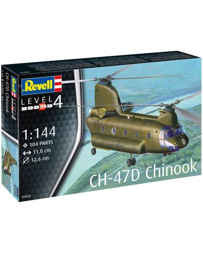 Сглобяем модел Revell Военни: Вертолети - CH-47D Чинук - 1
