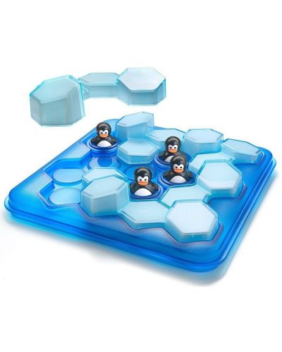 Детска логическа игра Smart Games Compact - Пингвини край басейна - 3