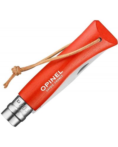 Сгъваем нож Opinel Inox - Colorama, №7, оранжев - 2