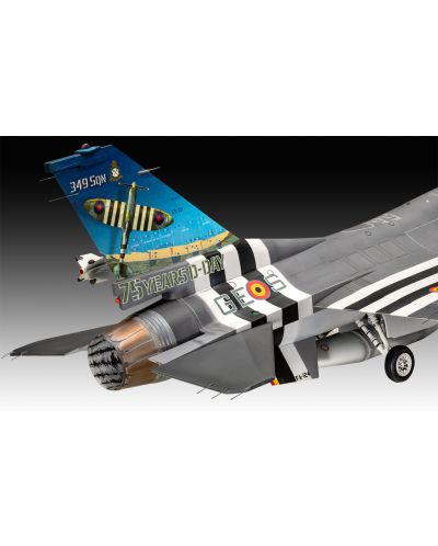 Сглобяем модел Revell Военни: Самолети - F-16 Falcon, 50-годишен юбилей - 5