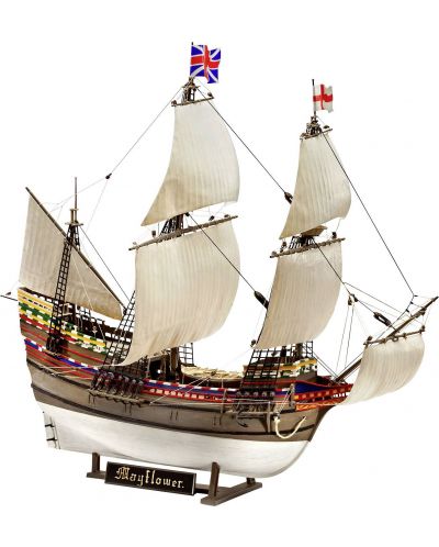 Сглобяем модел Revell Антични: Кораби - Ветроходен кораб Mayflower (400th Юбилейно издание) - 1