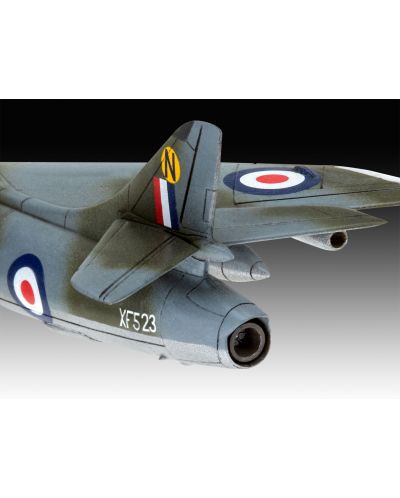 Сглобяем модел Revell Военни: Самолети - Хоукър Хънтър FGA.9 - 3