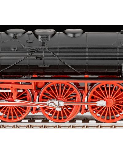 Сглобяем модел Revell Съвременни: Влакове - Експрес локомотив Tender 22T30 - 4