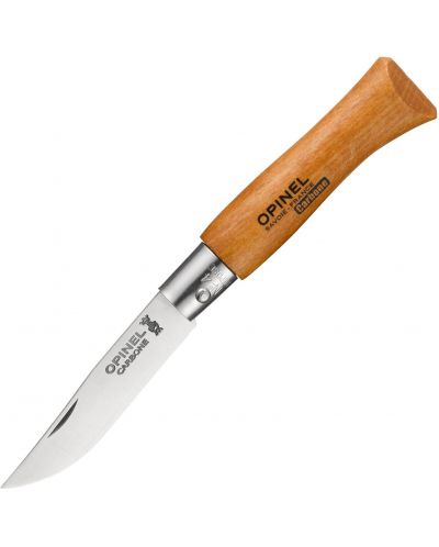 Сгъваем нож Opinel Carbone - №4, бук - 1