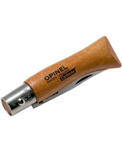 Сгъваем нож Opinel Carbone - №3, бук - 2