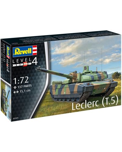 Сглобяем модел Revell Военни: Танкове - Leclerc T5 - 5