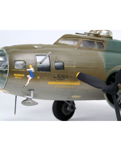 Сглобяем модел Revell Военни: Самолети - B-17F Мемфис - 4