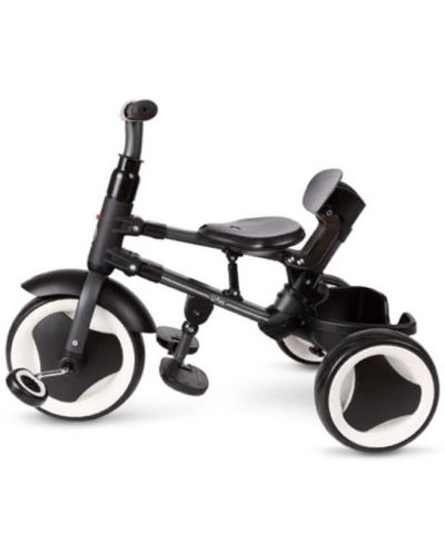 Сгъваема детска триколка QPlay - Rito Plus, Eva Wheels, Black - 5