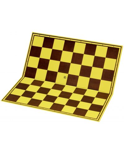 Сгъваема дъска за шах Sunrise - Yellow/Brown - 1