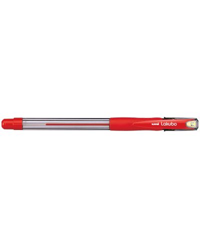 Химикалка Uniball Lakubo Broad – Червен, 1.4 mm - 1