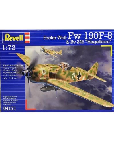 Сглобяем модел Revell Военни: Самолети - Фоки Улф Fw190F-8 - 3