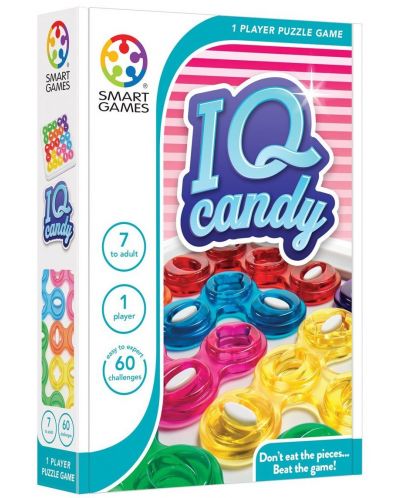 Детска логическа игра Smart Games Compact - IQ Candy - 1