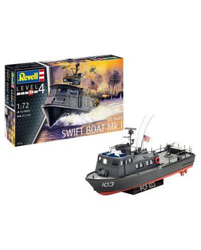 Сглобяем модел Revell - Американска военноморска лодка - 1