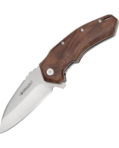 Сгъваем джобен нож Haller - Redwood, дръжка от секвоя - 1