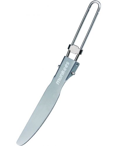 Сгъваем нож Munkees - Stainless Steel, сив - 1