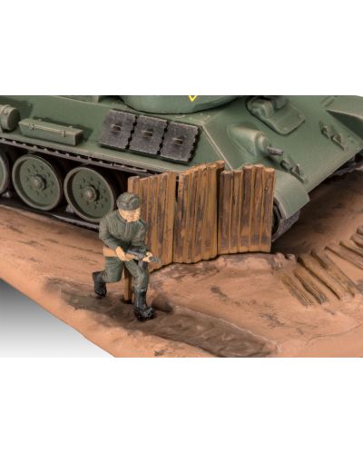 Сглобяем модел Revell Военни: Танкове - T-34/76 Modell 1940 - 3
