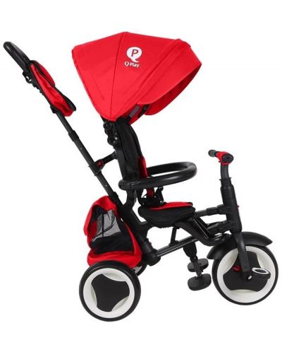 Сгъваема детска триколка QPlay - Rito Plus, Eva Wheels, Red  - 3