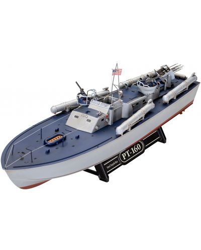 Сглобяем модел Revell Военни: Кораби - Американски торпеден катер PT-160 - 1