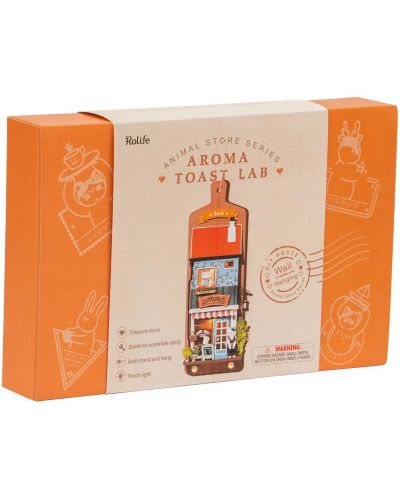 Сглобяем модел Robo time - Rolife & Aroma Toast Lab - 4