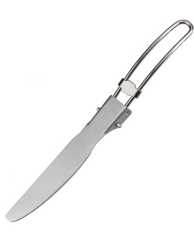 Сгъваем нож Ace Camp - S/S Folding Knife, сив - 1