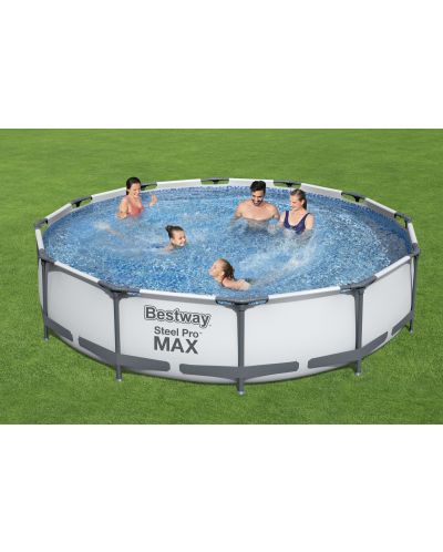Сглобяем басейн Bestway - Steel Pro Max, 366 x 366 x 76 cm - 5