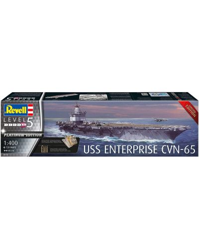 Сглобяем модел Revell Военни: Кораби - USS Enterprise CVN-65, Platinum Edition - 7