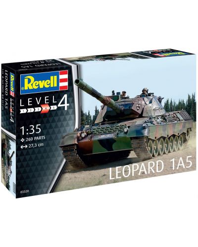 Сглобяем модел Revell Военни: Танкове - Леопард 1A5 - 6