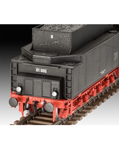 Сглобяем модел Revell Съвременни: Влакове - Експрес локомотив Tender BR02T32 - 3