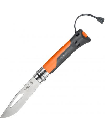 Сгъваем нож Opinel Outdoor -  №8, Soft Orange - 1