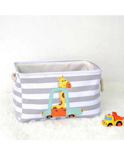 Сгъваема кутия за съхранение на играчки и дрехи Ginger Home - Жираф - 4