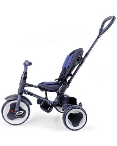 Сгъваема детска триколка QPlay - Rito Plus, Eva Wheels, Blue - 6