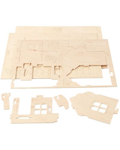 Сглобяем 3D комплект Creativ Company - Къща с тераса - 3