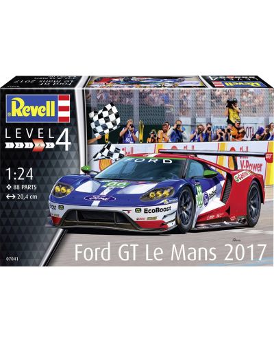 Сглобяем модел Revell Съвременни: Автомобили - Форд GT Le Mans 2017 - 2